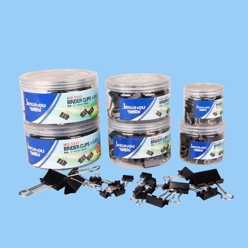 筒装黑色长尾票夹