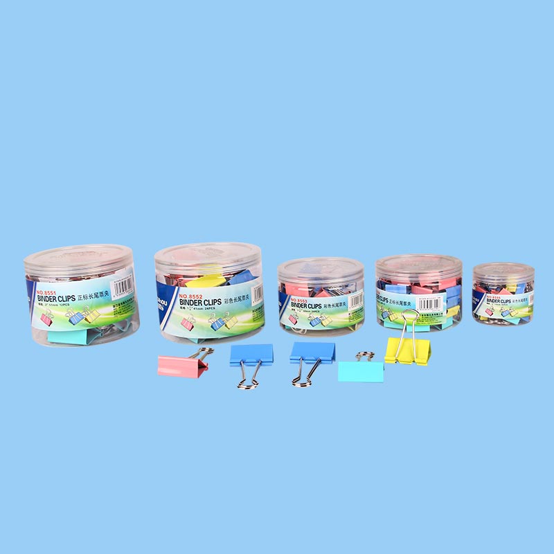 筒装正标彩色长尾票夹